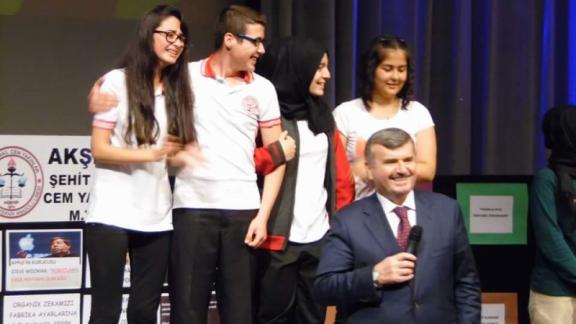 Haydi Konuş Bakalım Münazara Yarışması Şampiyonu İlçemiz Karapınar İbrahim Gündüz Anadolu Lisesi