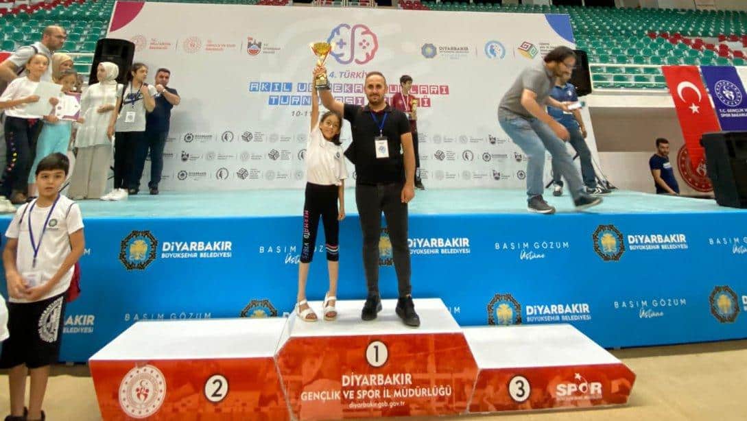 Akıl ve Zekâ Oyunları Türkiye Şampiyonu İlçemizden